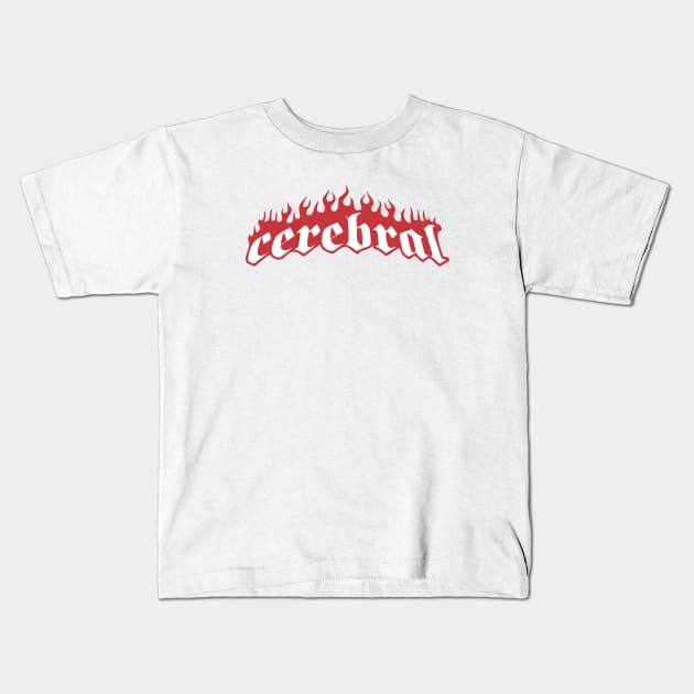 CEREBRAL Kids T-Shirt by Suwitemen